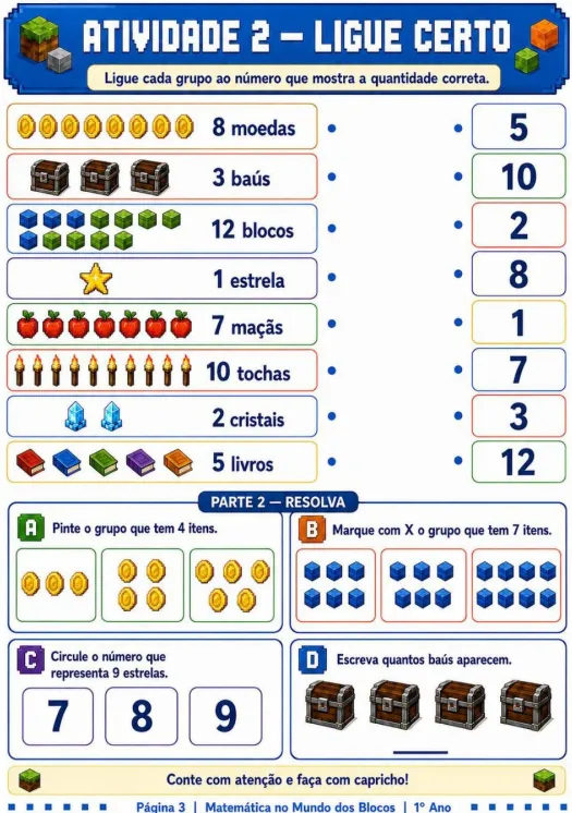 Atividade matemática 1º ano